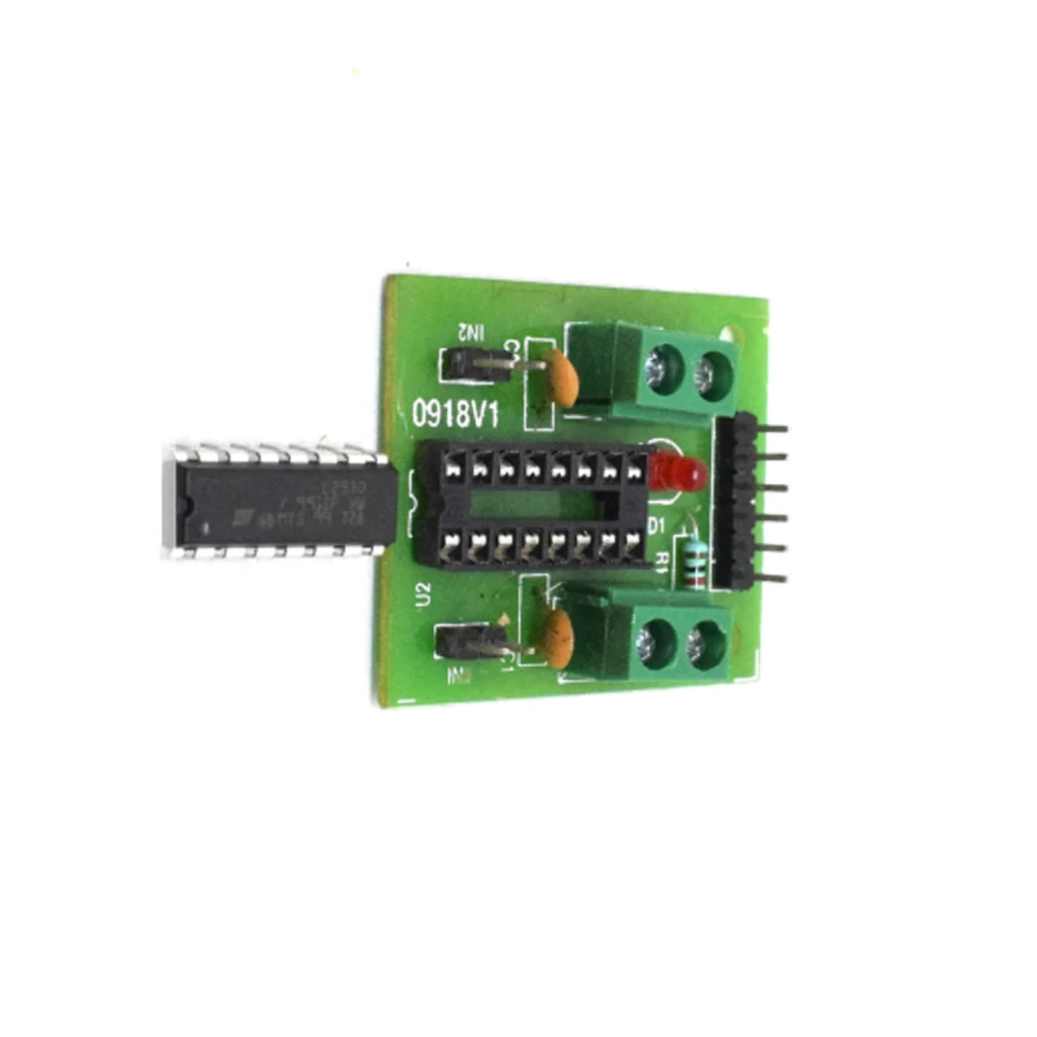 Motor driver module with L293D