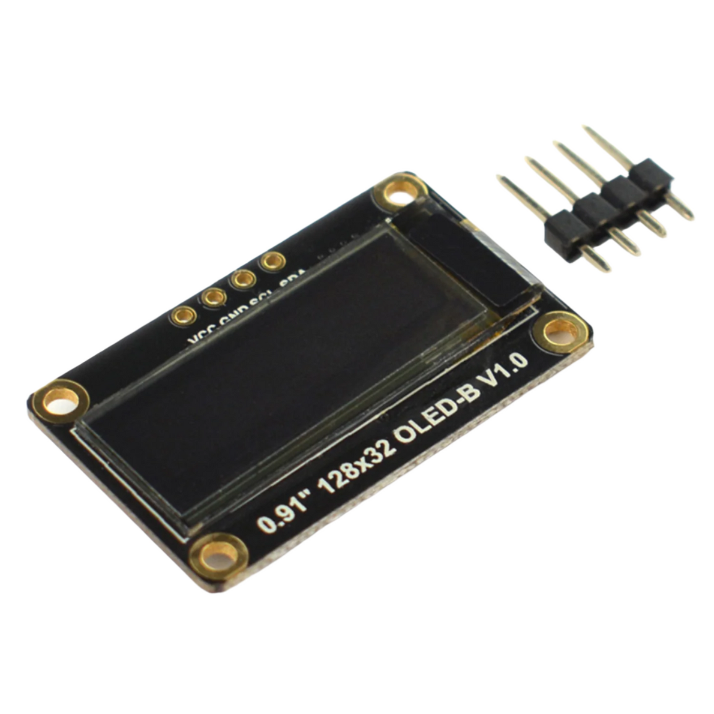 DFRobot Fermion: Monochrome 0.91” 128×32 I2C OLED Display (Breakout)