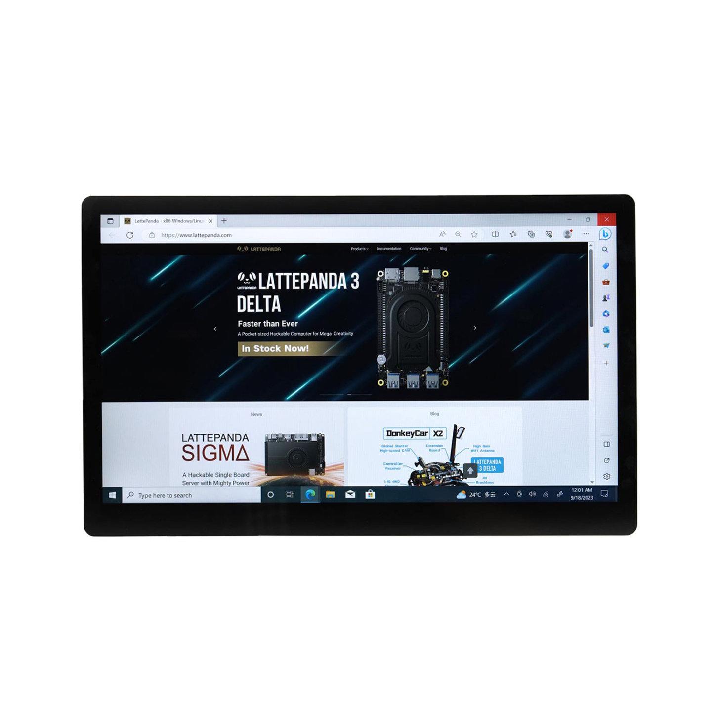 DFRobot 15.6 Inch 1920×1080 IPS Type-C Touch Screen & Display