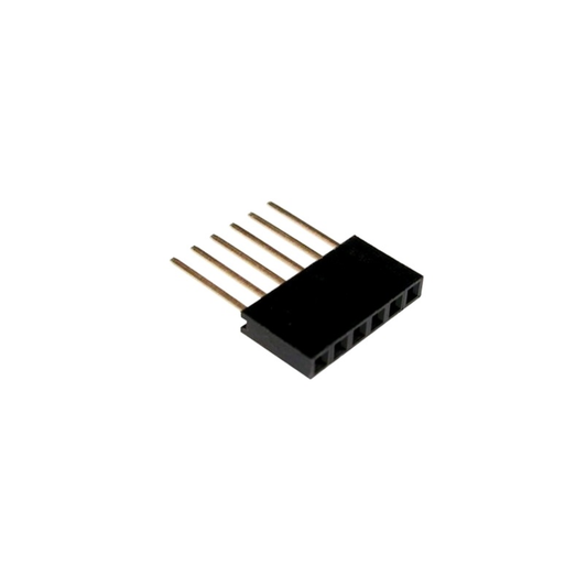 6 Pin Female Stackable Header 11mm tall stackable Header Connector for Arduino Prototyping Shield Connector - RS3749