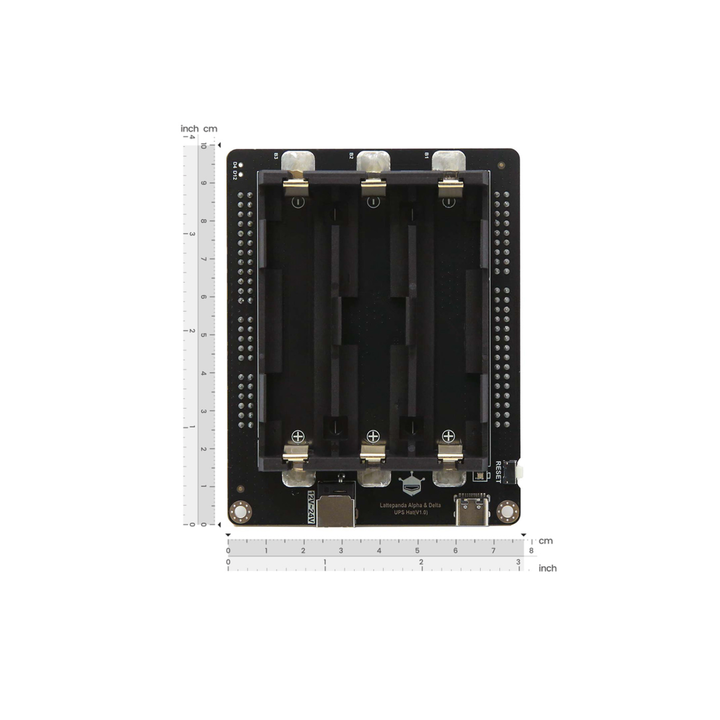 DFRobot Onboard Uninterruptible Power Supply (UPS) For LattePanda 3 Delta / 2 Alpha / 2 Delta Single Board Computer