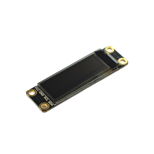 DFRobot Fermion: Monochrome 0.91” 128×32 I2C OLED Display with Chip Pad (Breakout)