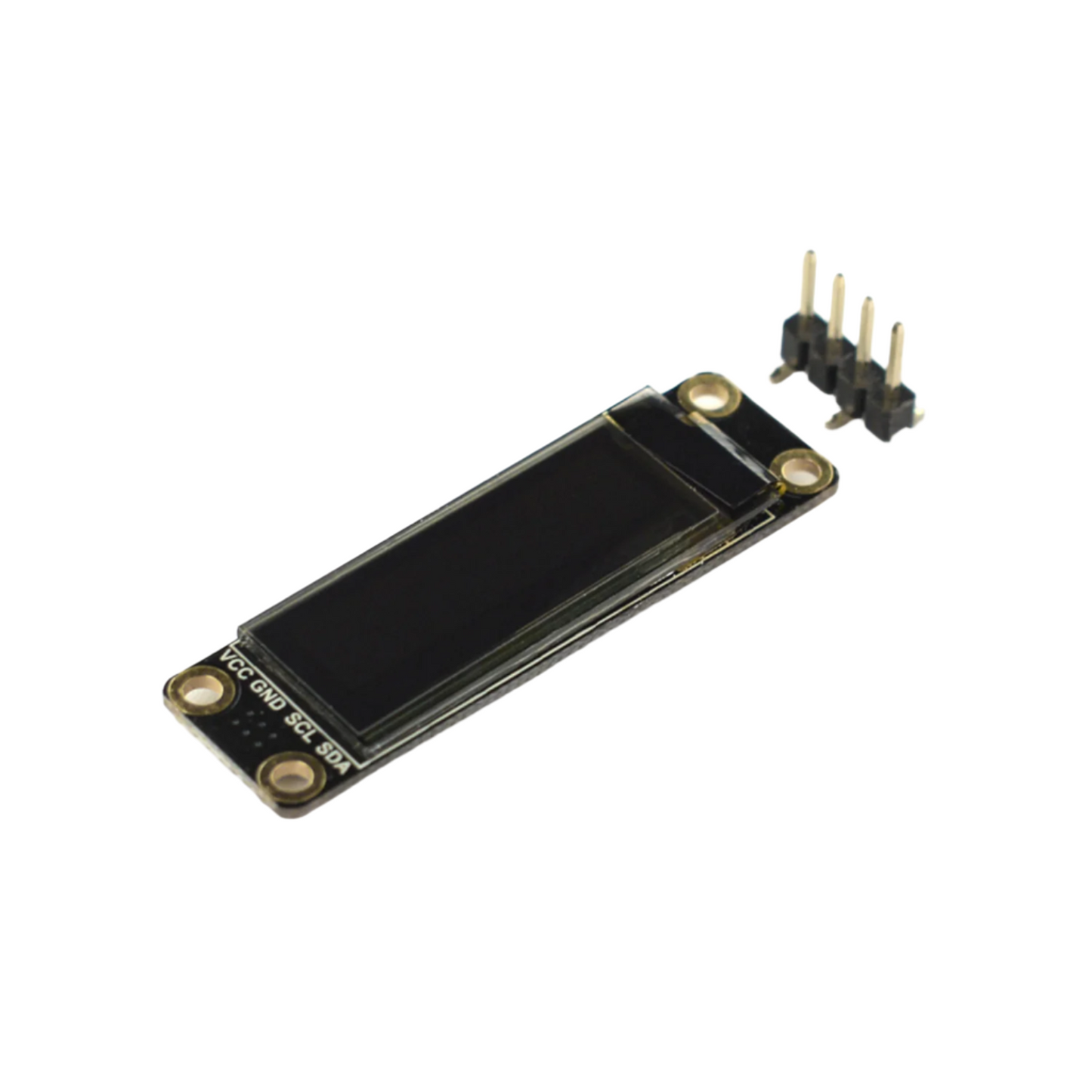 DFRobot Fermion: Monochrome 0.91” 128×32 I2C OLED Display with Chip Pad (Breakout)