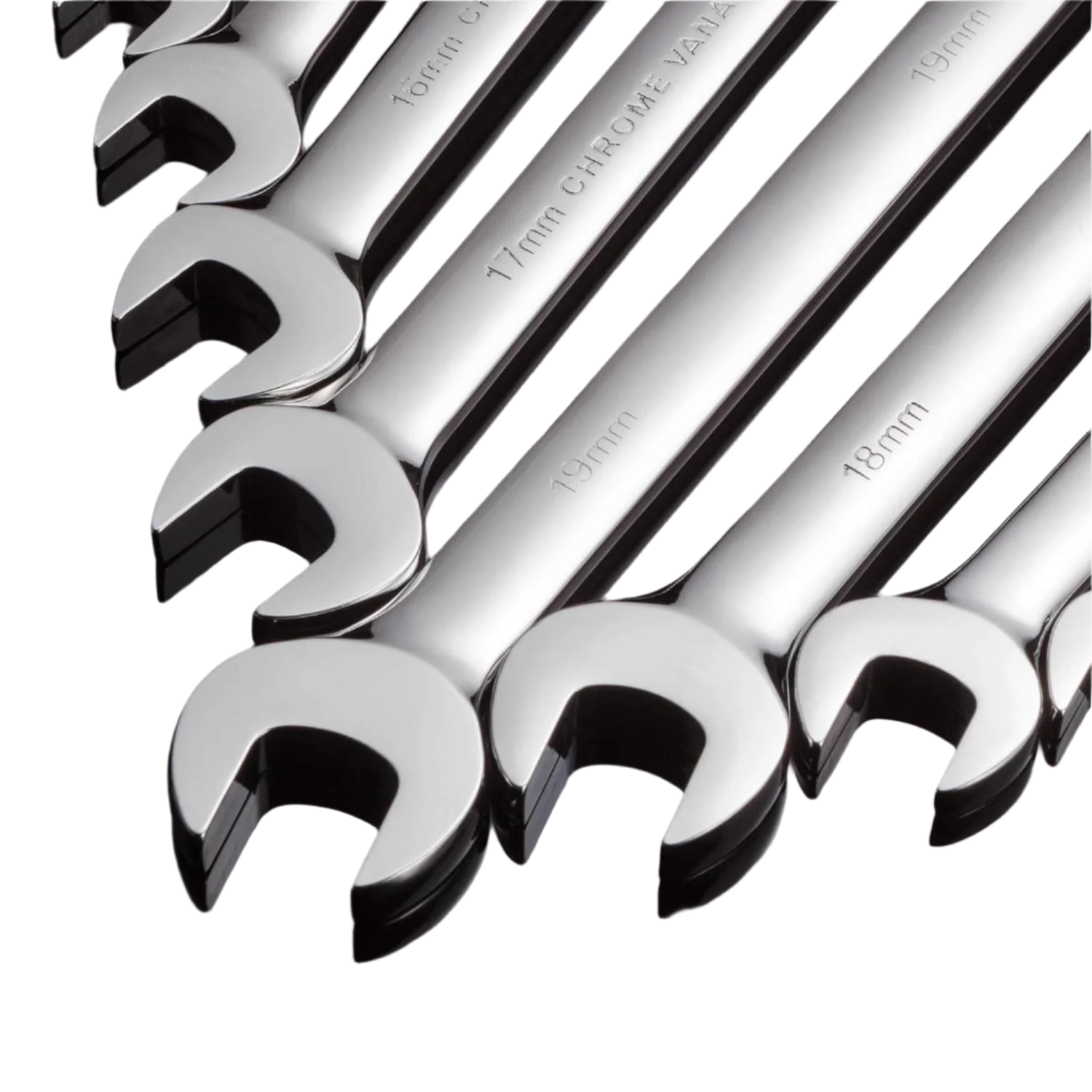12-Piece Metric Combination Wrench Set (8-19mm)