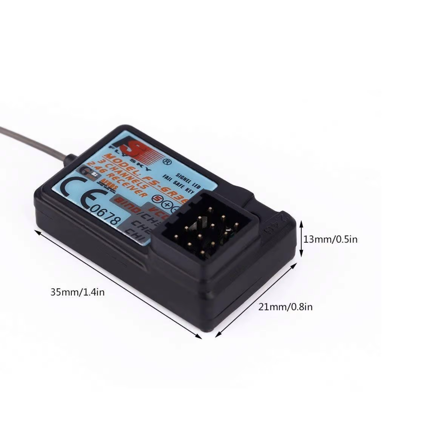 FlySky 2.4GHz 3-Channel Receiver