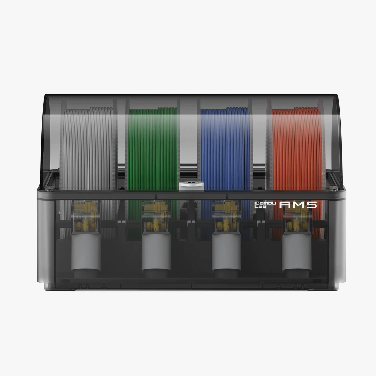 Bambu Lab AMS: Automatic Filament System 4-Spool Filament Management Box with Automatic Switching, Drying, and Tangle Detection for Bambu Printers - RS8482