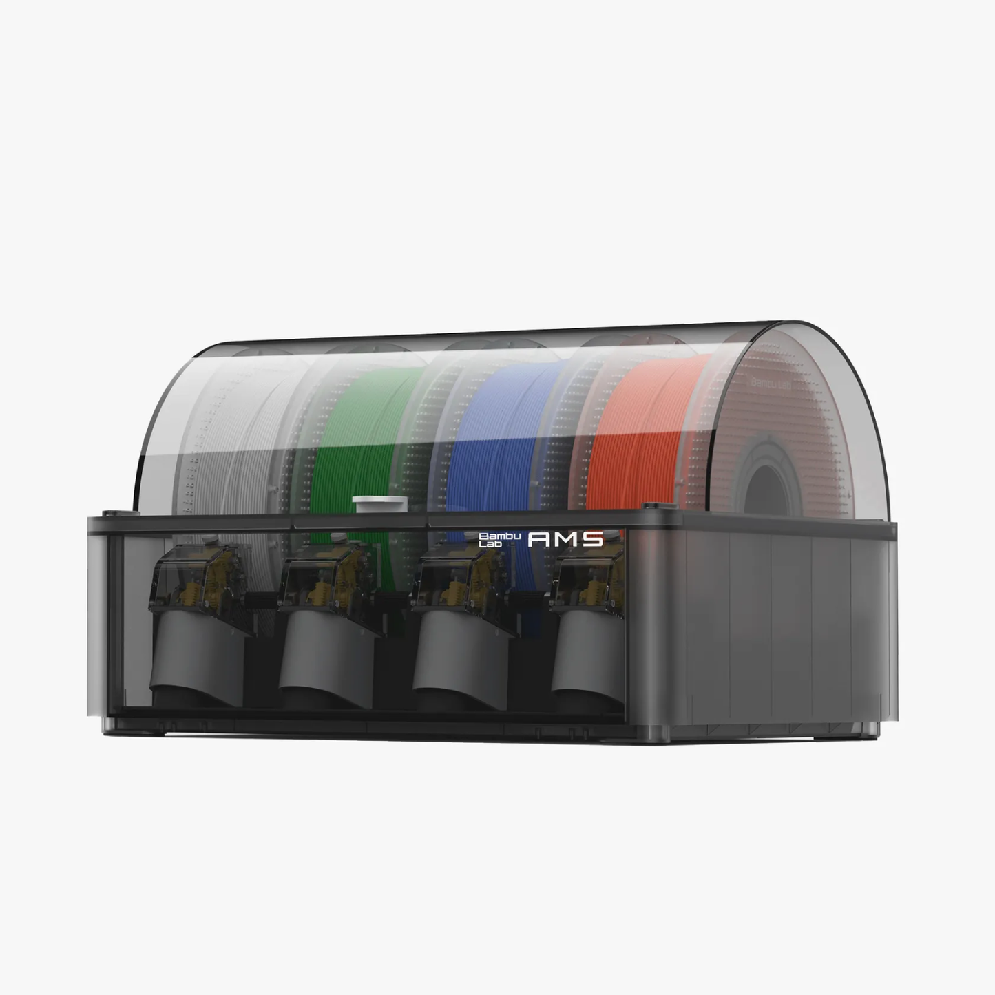 Bambu Lab AMS: Automatic Filament System 4-Spool Filament Management Box with Automatic Switching, Drying, and Tangle Detection for Bambu Printers - RS8482