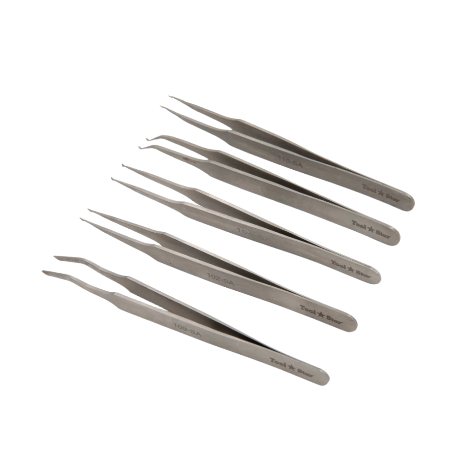 TATA 5-Piece Assorted Tweezers Kit