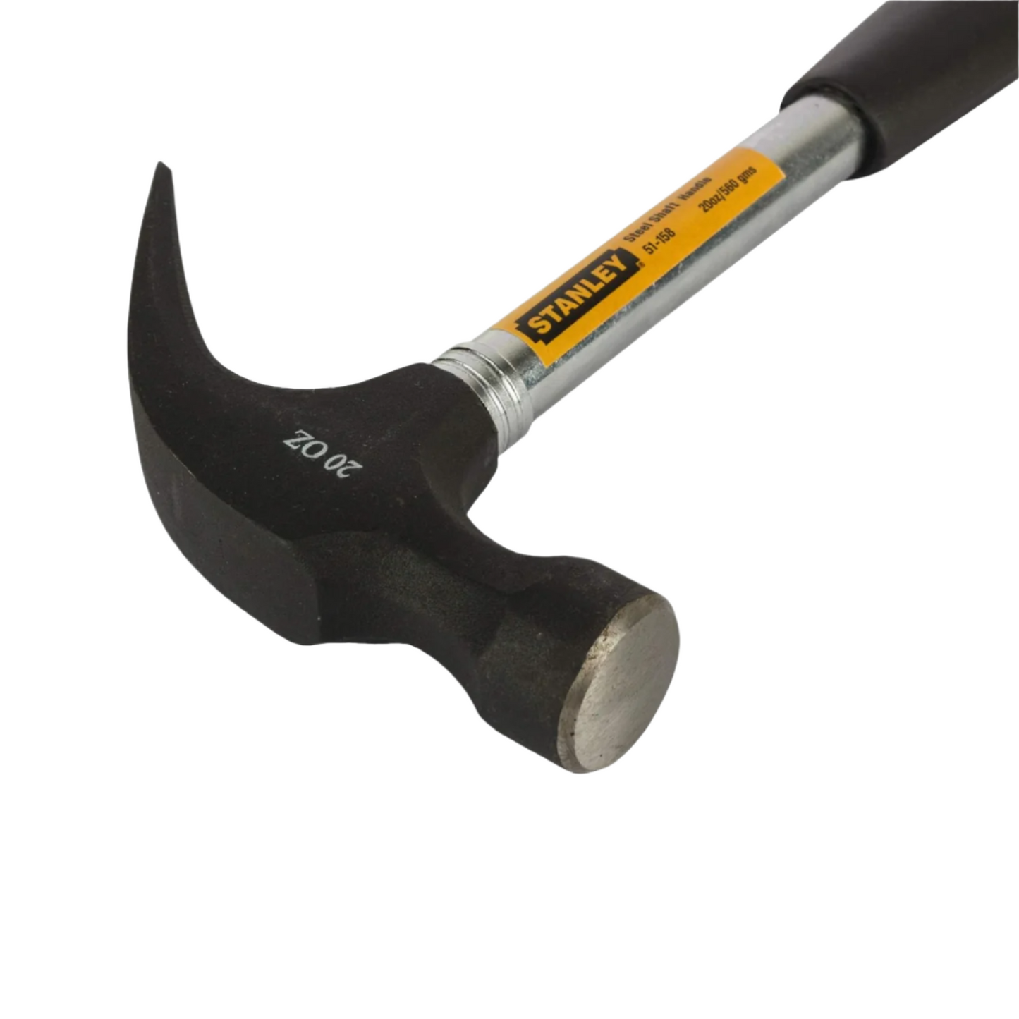STANLEY 51-158 Steel Shaft Claw Hammer - 560gm