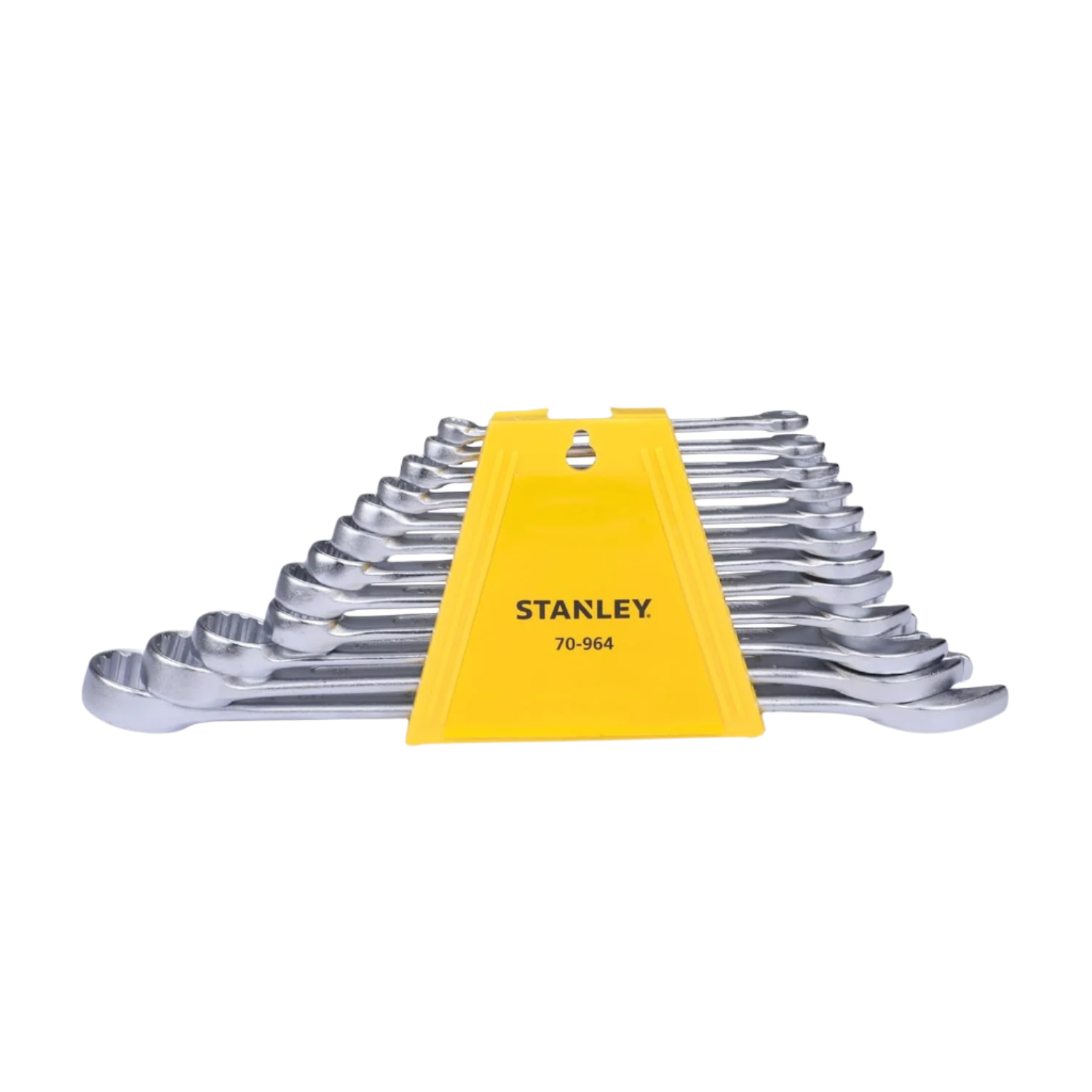 STANLEY 70- 964E 12-Piece Chrome Vanadium Steel Combination Spanner Set