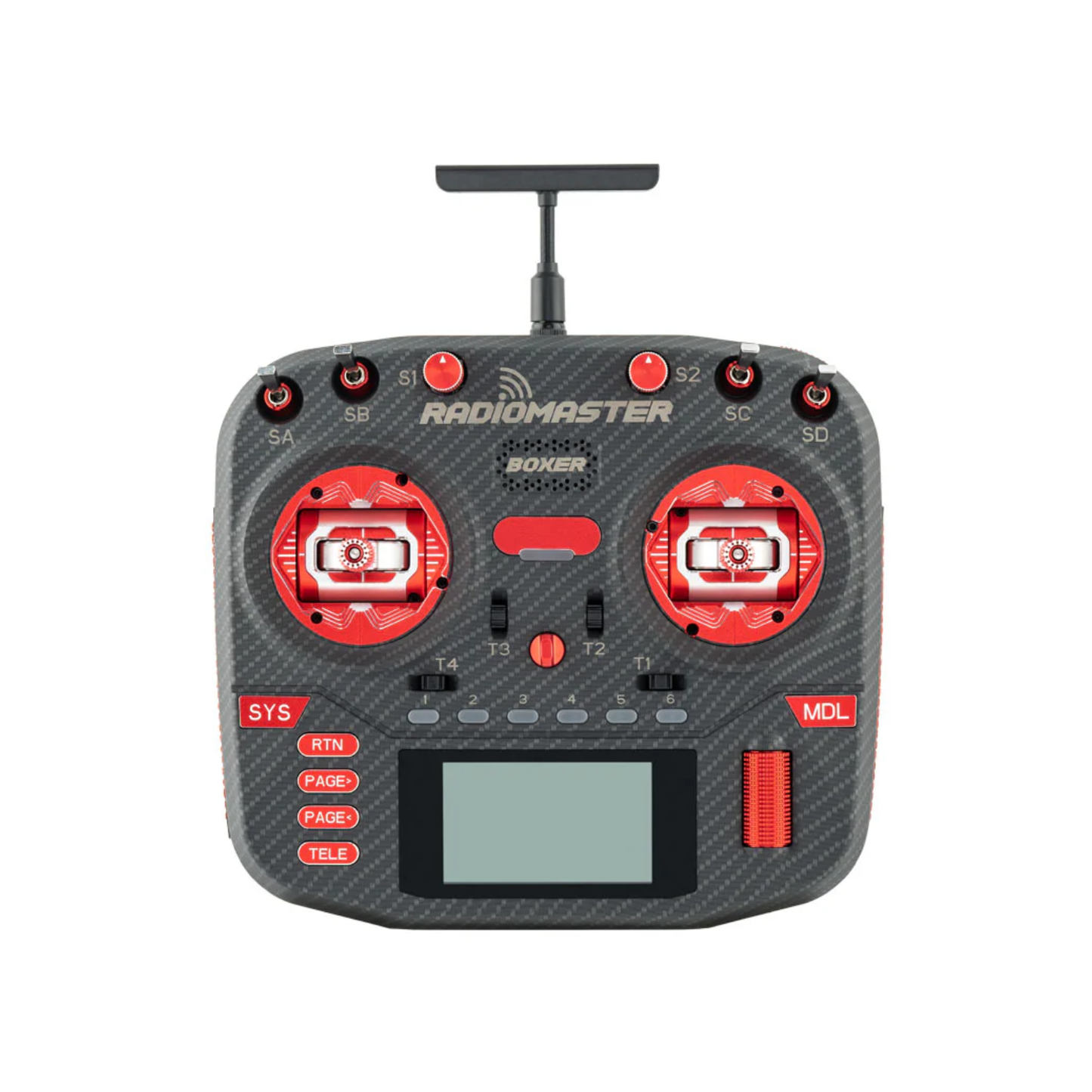 RadioMaster Boxer Max ELRS M2 Radio Controller Next-Gen Radio Transmitter For FPV Drones & RC - RED- RS8499