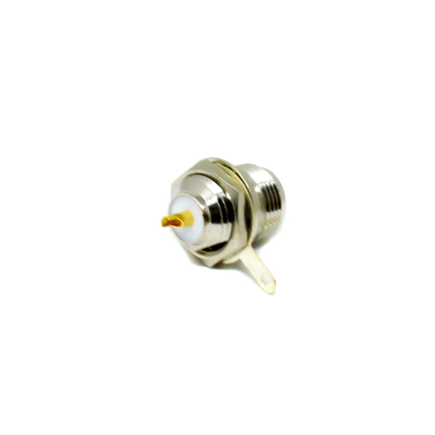N-Type Female Bulkhead Connector 180 Degree Bulkhead Solder Panel Mount RF Coaxial Connector - RS3992