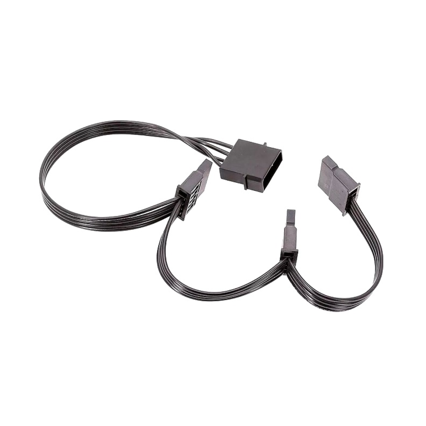 4-Pin IDE to 3 SATA Power Splitter Cable Large IDE To 1 Input to 3 SATA Output Hard Disk Power Cord - RS3937