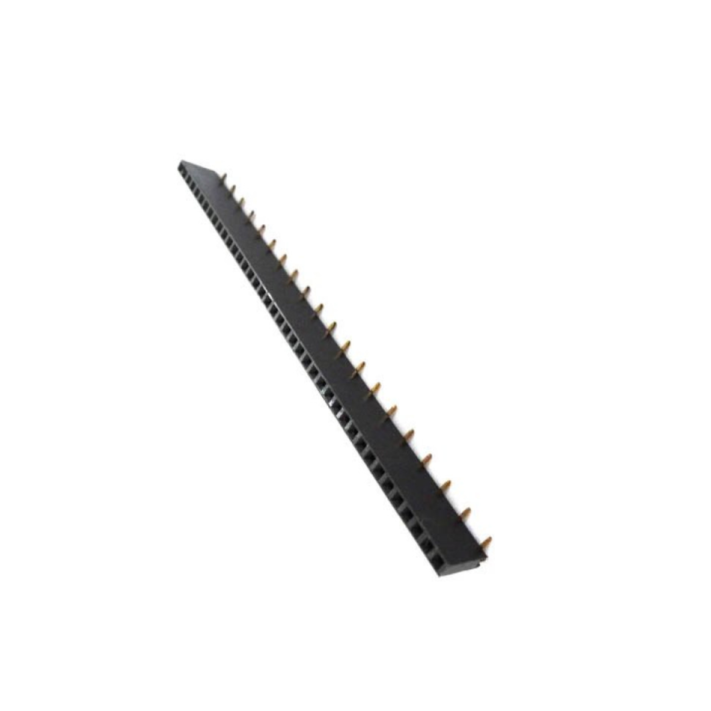 1 x 40 Single Row Female Header 2.54mm Pitch Female Single Row SMT Header Berg Strip For PCB, Microcontroller - RS3752