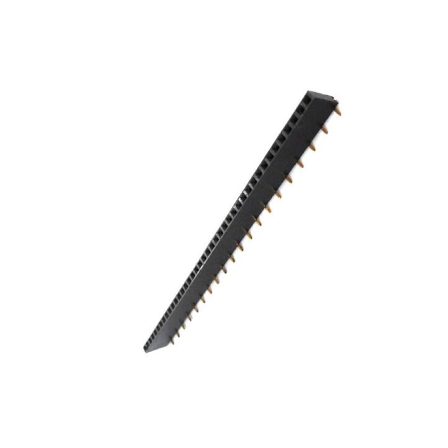 1 x 40 Single Row Female Header 2.54mm Pitch Female Single Row SMT Header Berg Strip For PCB, Microcontroller - RS3752