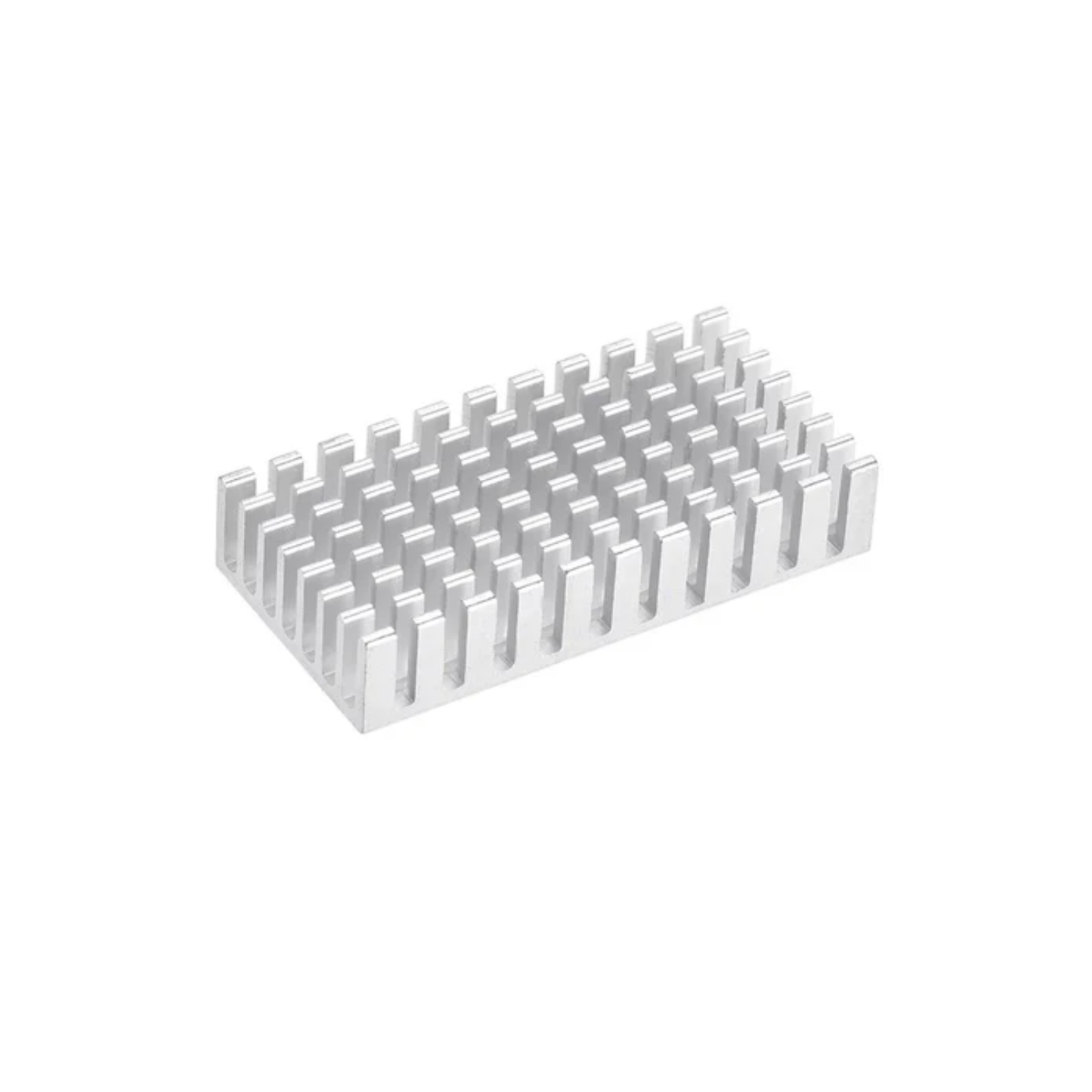 Universal Aluminum Heat Sink 50x25x10mm Passive Cooling Heat Sink For LED, IC, Mosfet - RS3391