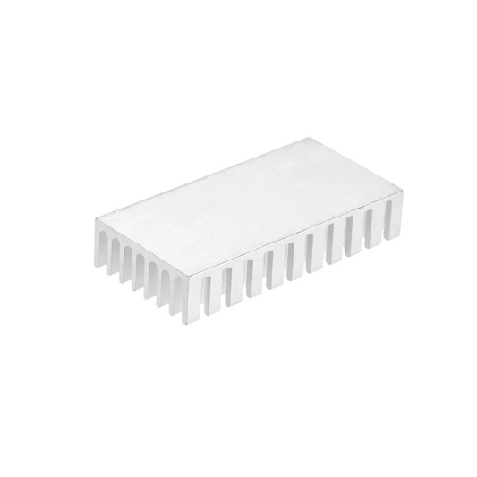 Universal Aluminum Heat Sink 50x25x10mm Passive Cooling Heat Sink For LED, IC, Mosfet - RS3391