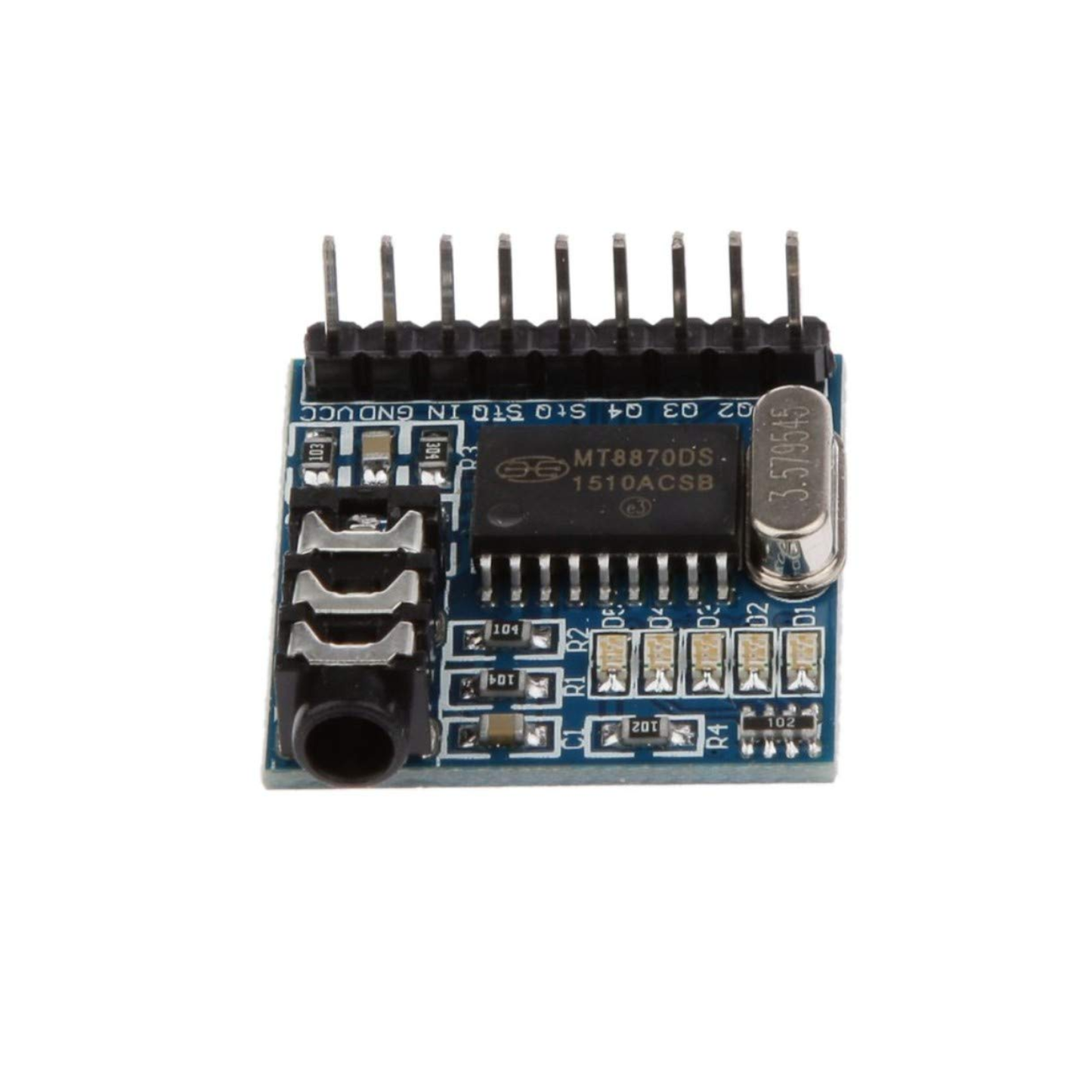 MT8870 DTMF Decoder Module Telephone Audio Speech Decoding Module For Phone Control Interface Module For Arduino - RS2625