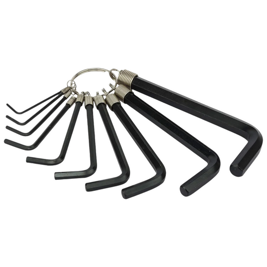 Stanley 10-Piece Hex Key Allen Wrench Set