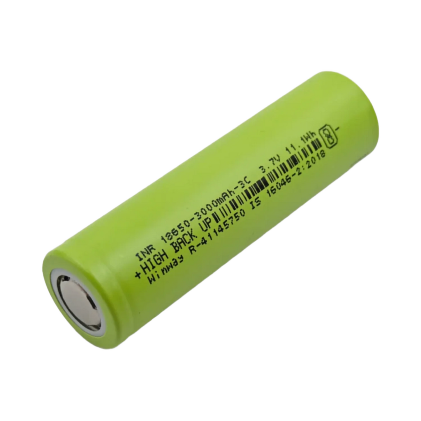 18650 Li-ion 3000mAh Rechargeable Battery (3.7V 11.1Wh)