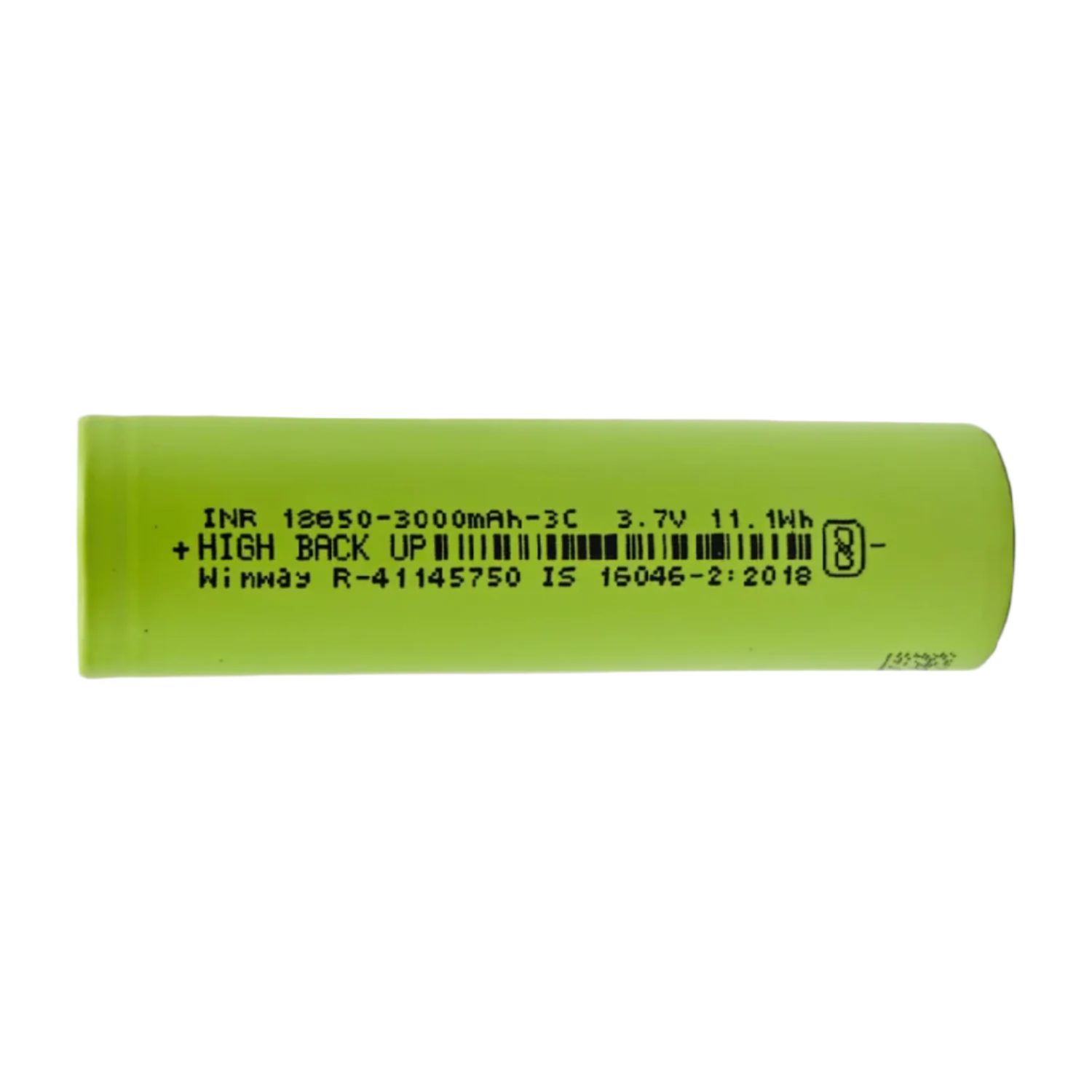 18650 Li-ion 3000mAh Rechargeable Battery (3.7V 11.1Wh)