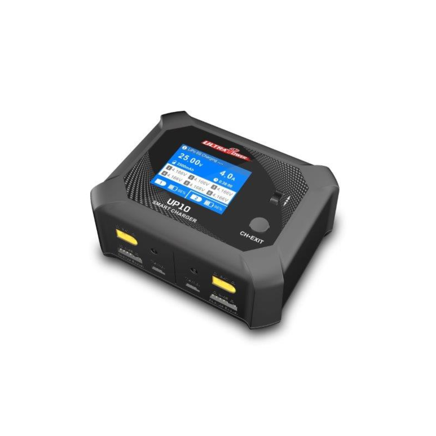 UltraPower UP10 AC/DC Dual Charger 2X100W 10A Smart Charger For LiPo, LiFe, LiHV, NiMH RC Drone & Car Charging
