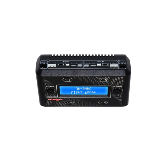 UltraPower UP-S4AC 4-Port Smart Battery Charger For 1-2S LiPo/LiHV & 2-6S NiMH/NiCd With LCD & Safety Features