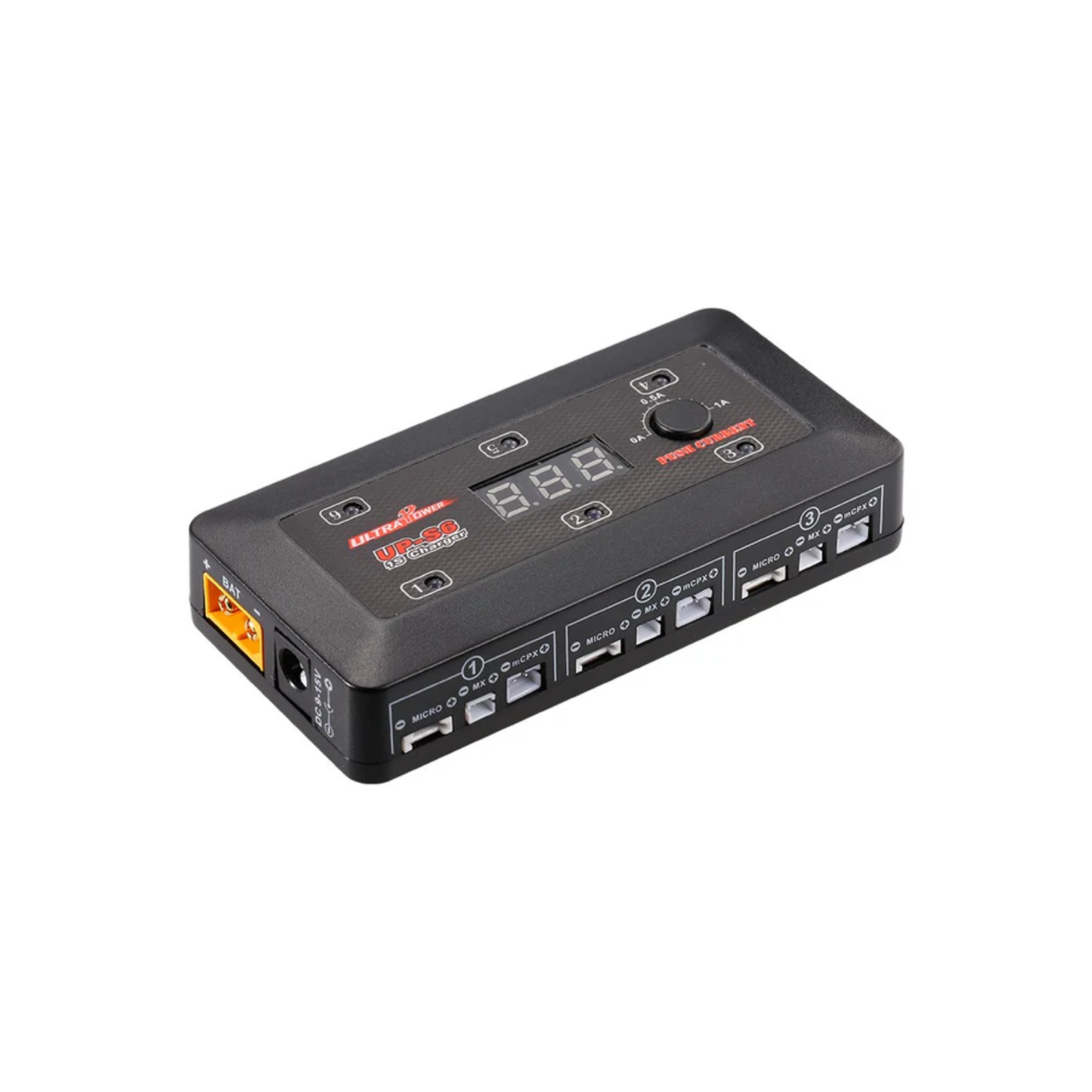 UltraPower UP-S6 1S Battery Charger LiPo/LiHV 6-Channel Battery Charger For Compact Design AC/DC Dual Input