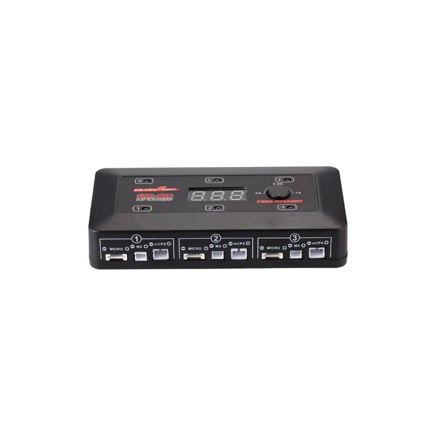 UltraPower UP-S6 1S Battery Charger LiPo/LiHV 6-Channel Battery Charger For Compact Design AC/DC Dual Input