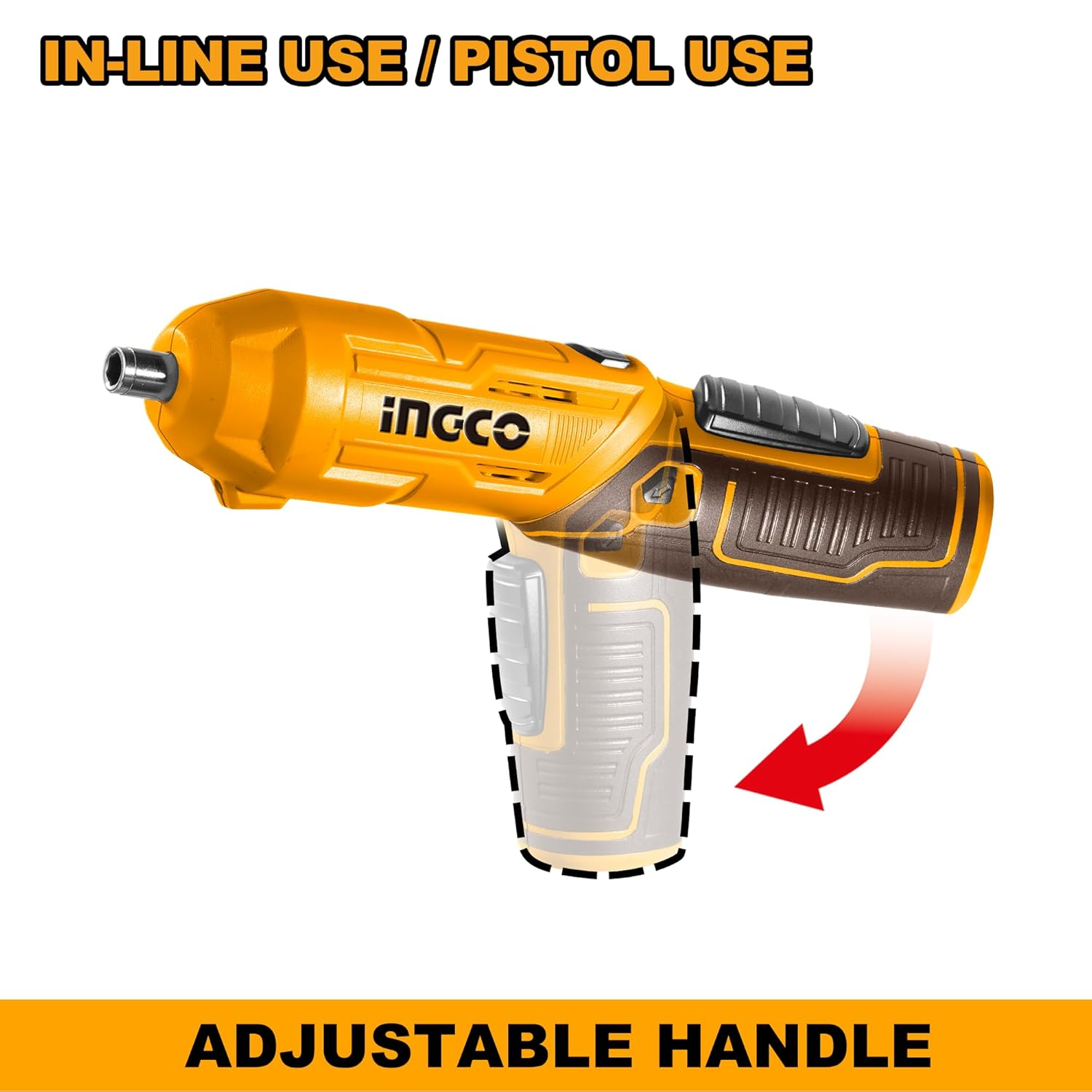 INGCO 4V Cordless Electric Screwdriver & Drill Driver Kit