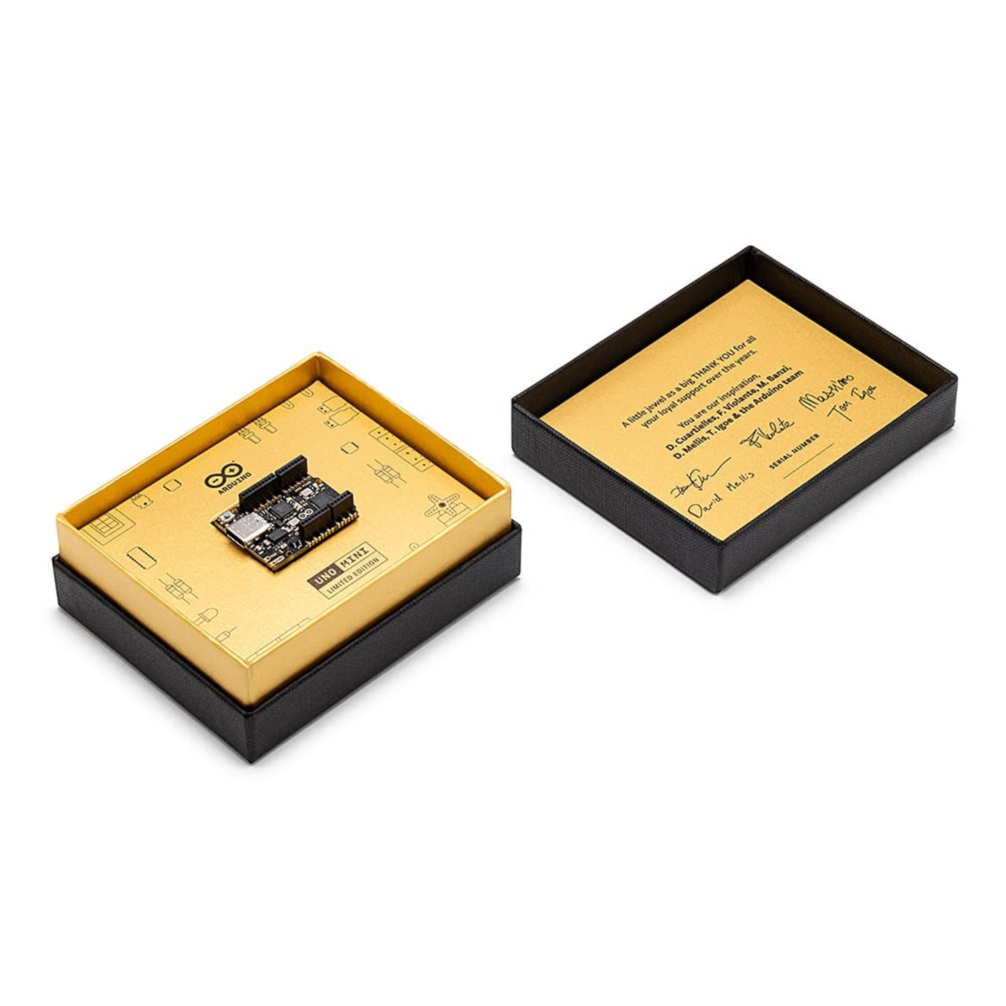 Official Arduino UNO Mini (Limited Edition) Compact ATmega328P Development Board For Collectors and Space-Saving Projects