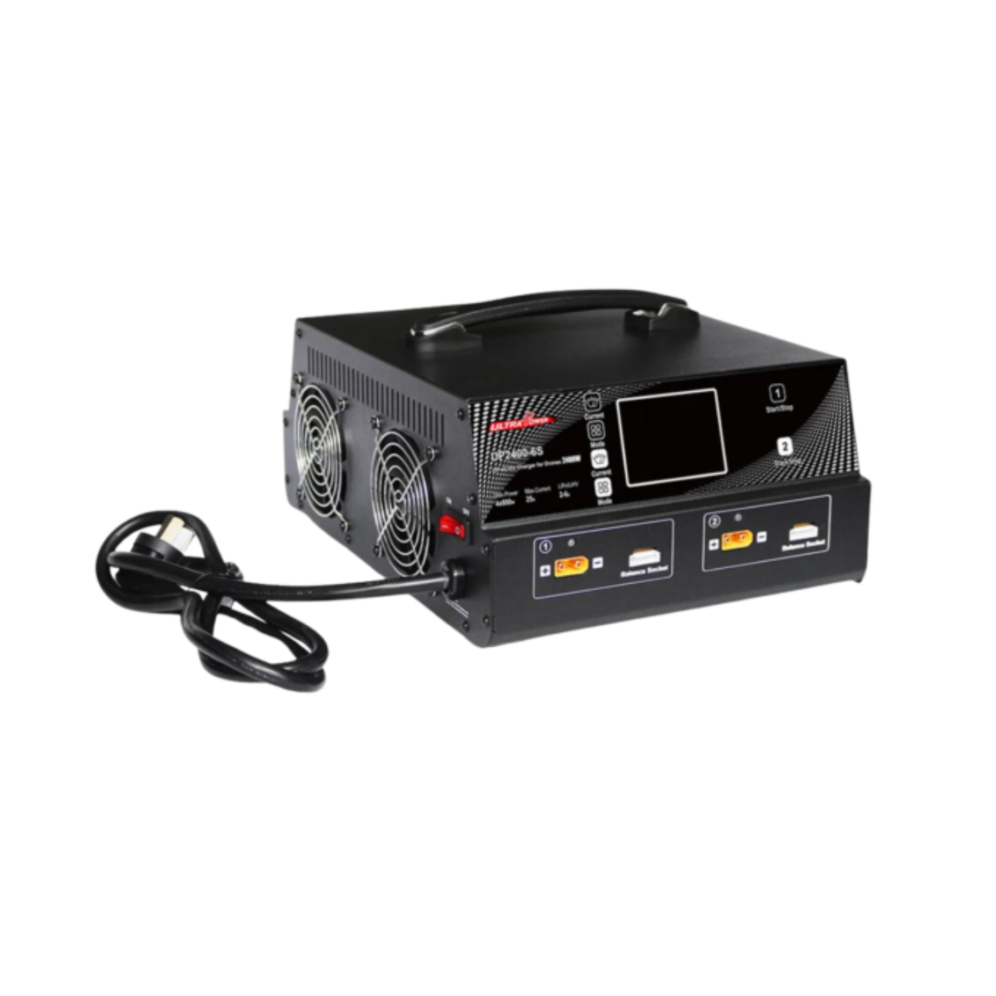 UltraPower UP2400-6S Charger 4x600W 25A 2-6S Battery UAV Drone Charger Fast, Reliable, High Capacity Charging