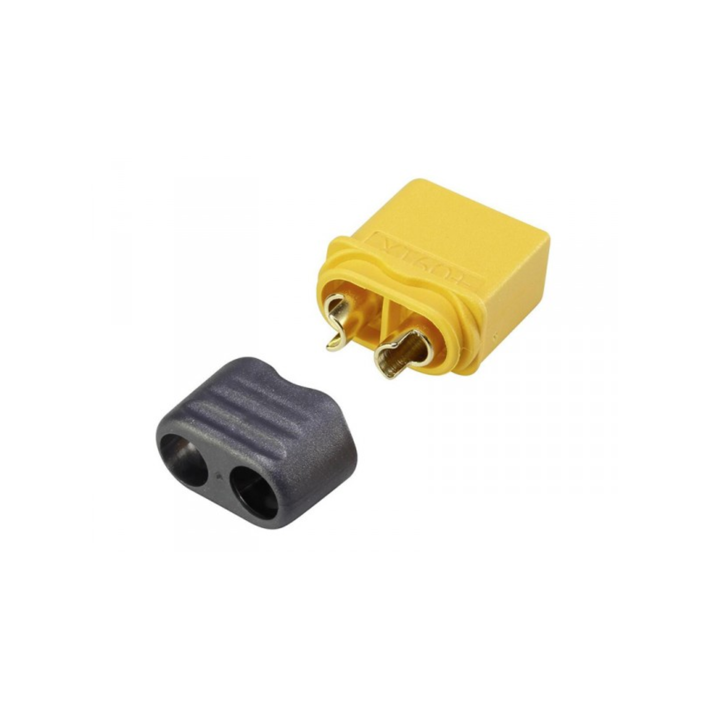 Amass XT60H Male Connector With Protective Housing XT60H-M.G.Y Plug For RC, ESC, LiPo Battery, Drone Use - RS7457