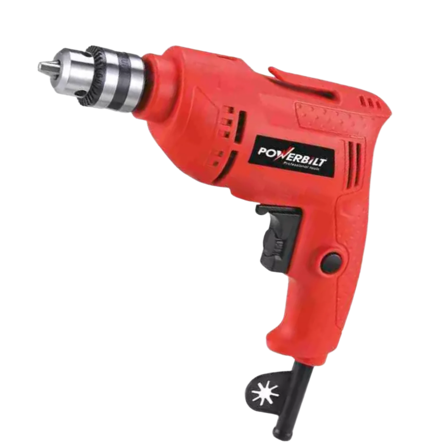 POWER BILT 600W 10mm Red & Black Power Drill Machine