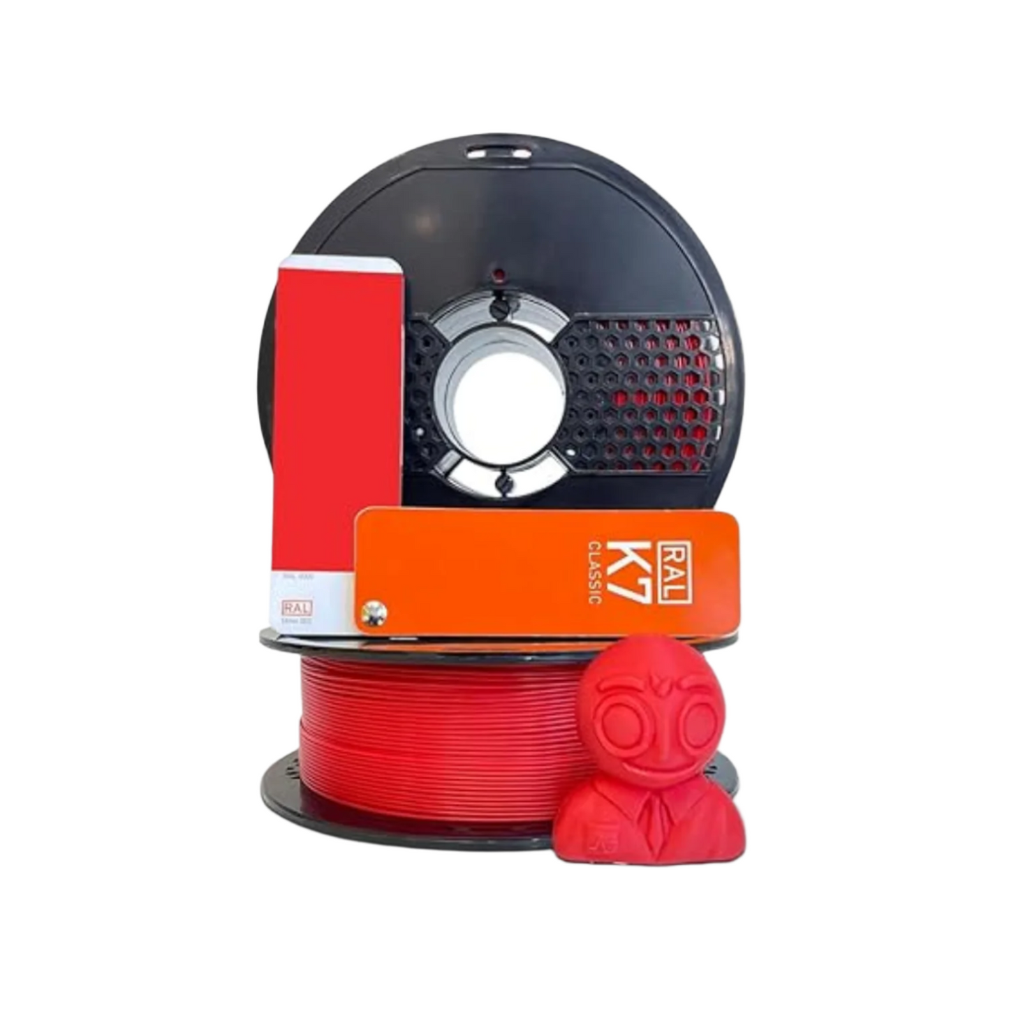 PETG 3D Printer Filament 1.75mm 1kg Spool For High Strength, Glossy Finish, Low Warping - Strawberry Red - RS7681