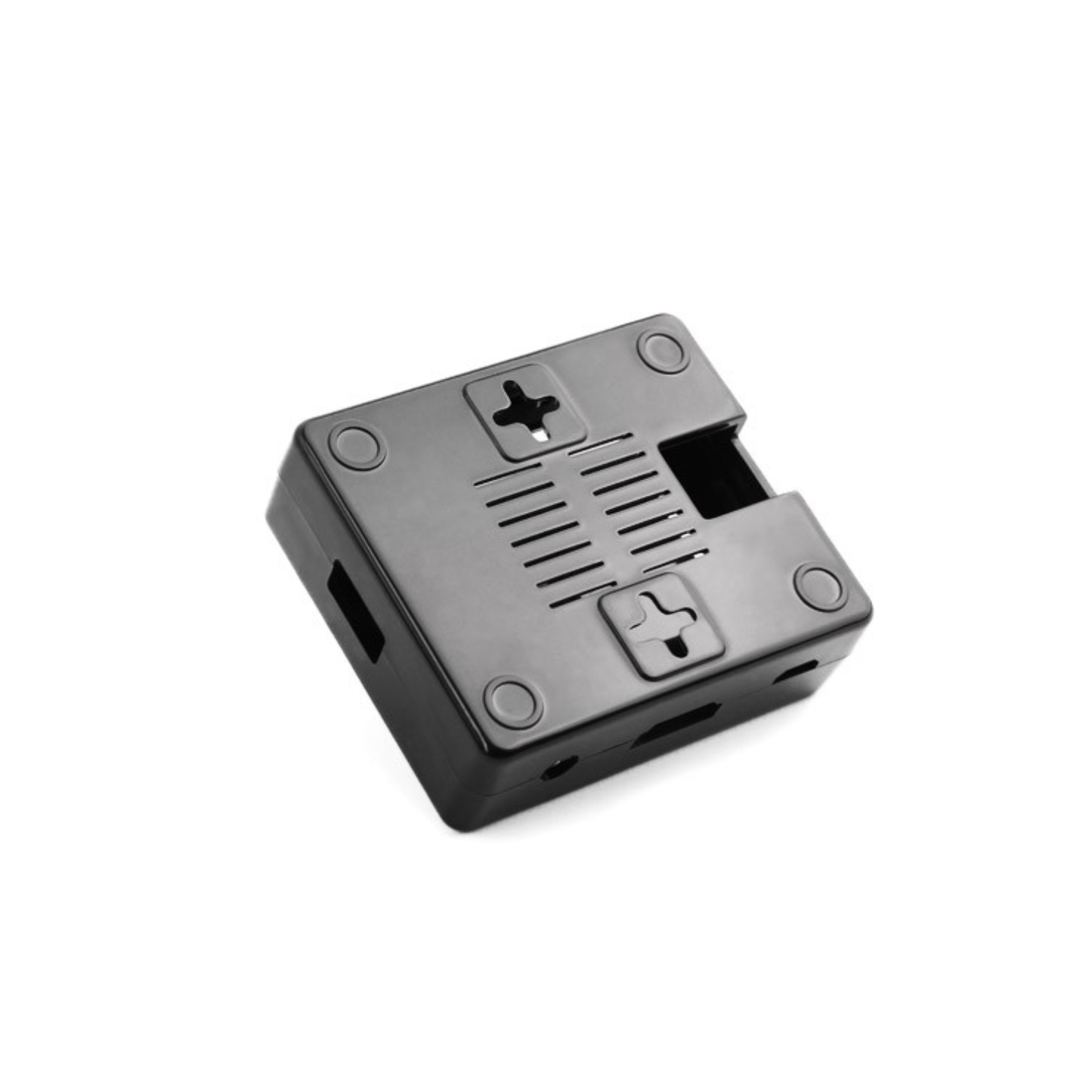 Plastic ABS Protective Case Box Raspberry Pi 3 A+ With Ventilation Slots and Easy Access Ports - RS3844