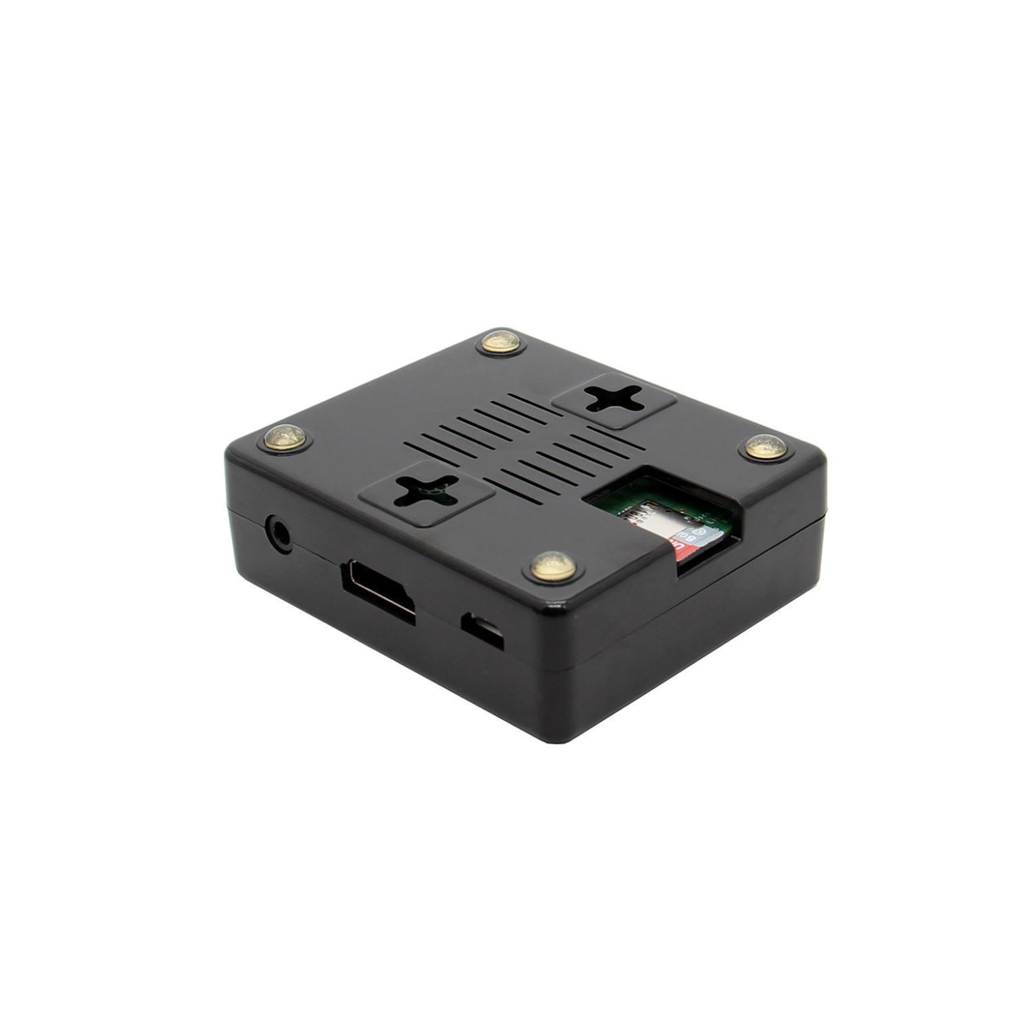 Plastic ABS Protective Case Box Raspberry Pi 3 A+ With Ventilation Slots and Easy Access Ports - RS3844
