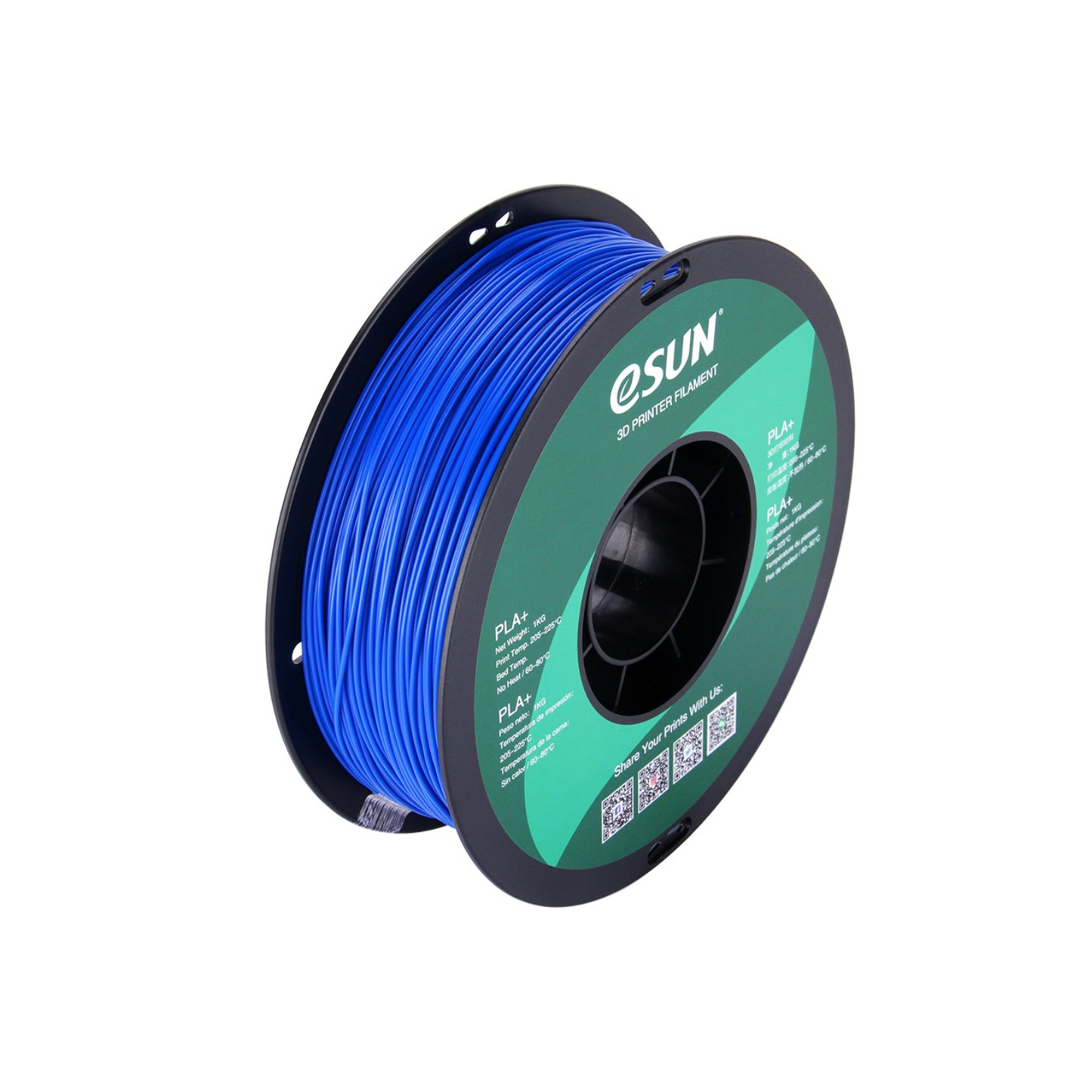 eSun PLA+ 1.75mm Blue Filament