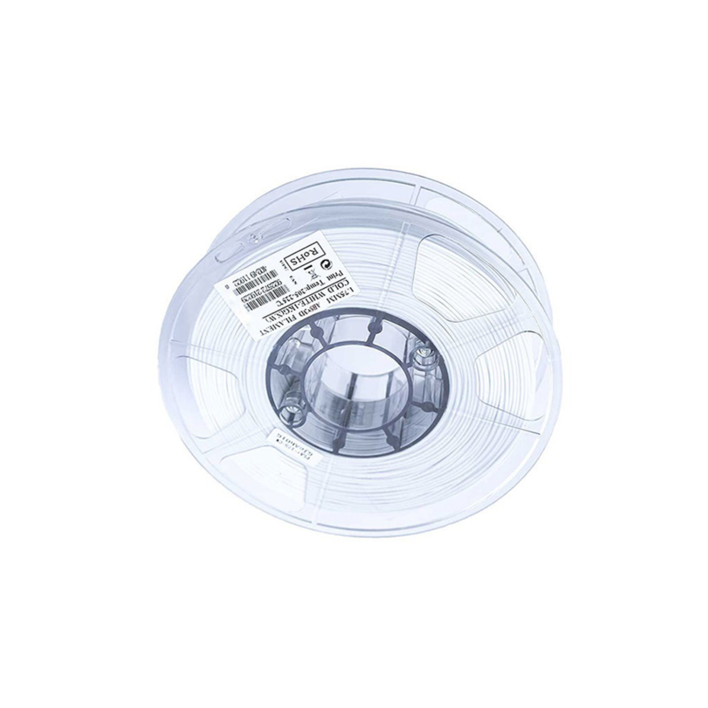eSun ABS+ 1.75mm Filament 1kg Spool High Strength, Low Warping, Great Bed Adhesion For Precision 3D Prints - Cold White - RS4216