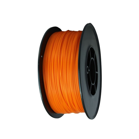 3D Printer Filament 1kg PLA Spool High-Quality Fluoro Filament For FDM 3D Printing - Fluorescent Orange - RS7187