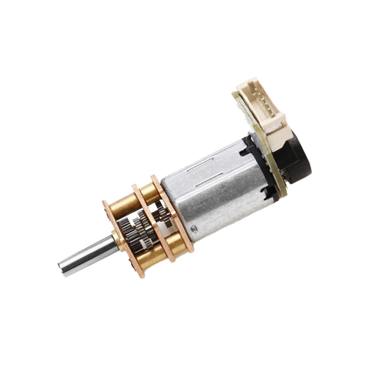 N20 12V 140RPM Micro Metal Gear Motor With Encoder High Torque Mini DC Motor For Robotics and Arduino Projects - RS4016