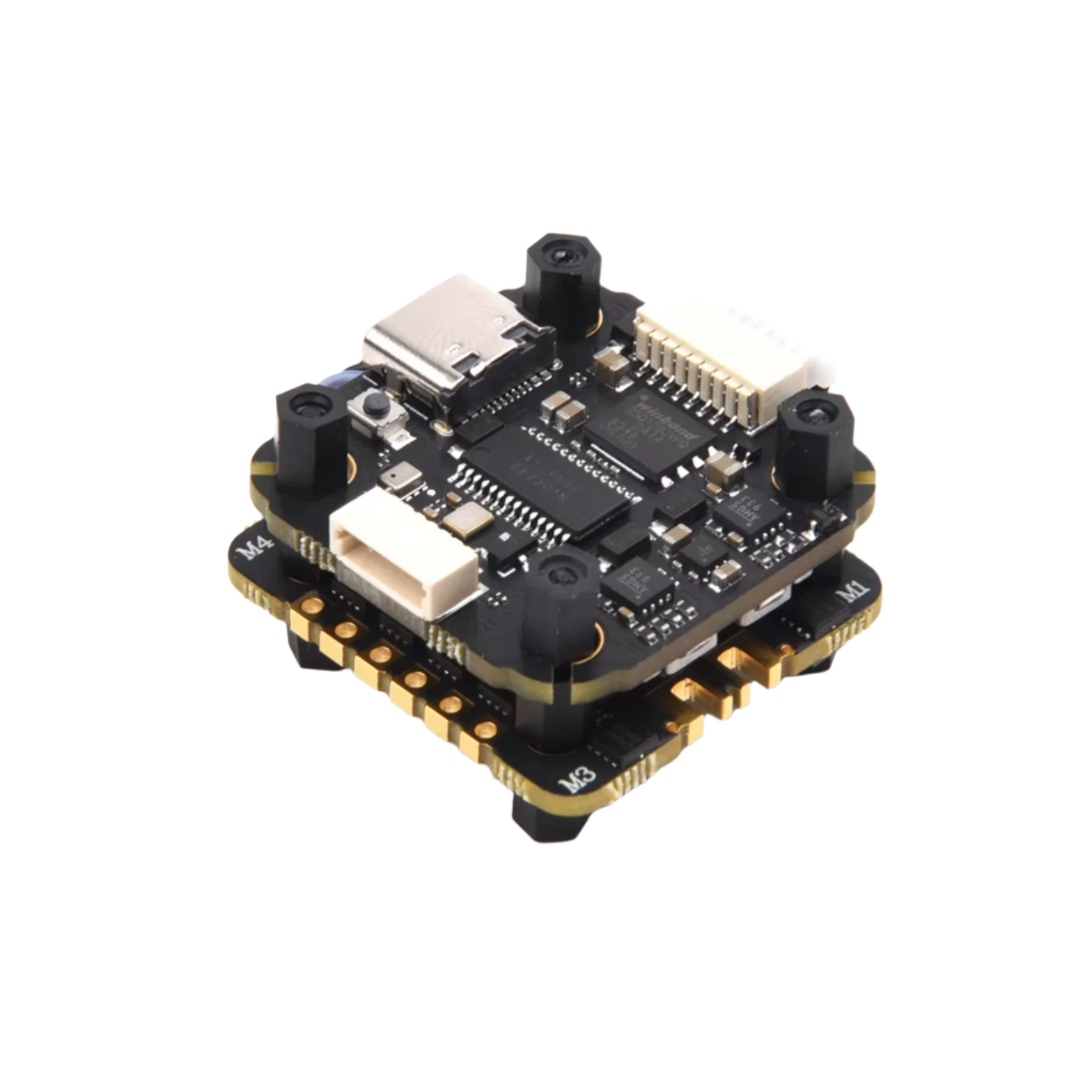 Readytosky NOXE F4 V2 + Flight Controller EM40A 4-in-1 ESC Flytower Stack Integrated OSD, 3-6S Lipo, Ideal For FPV Racing & Freestyle Quads