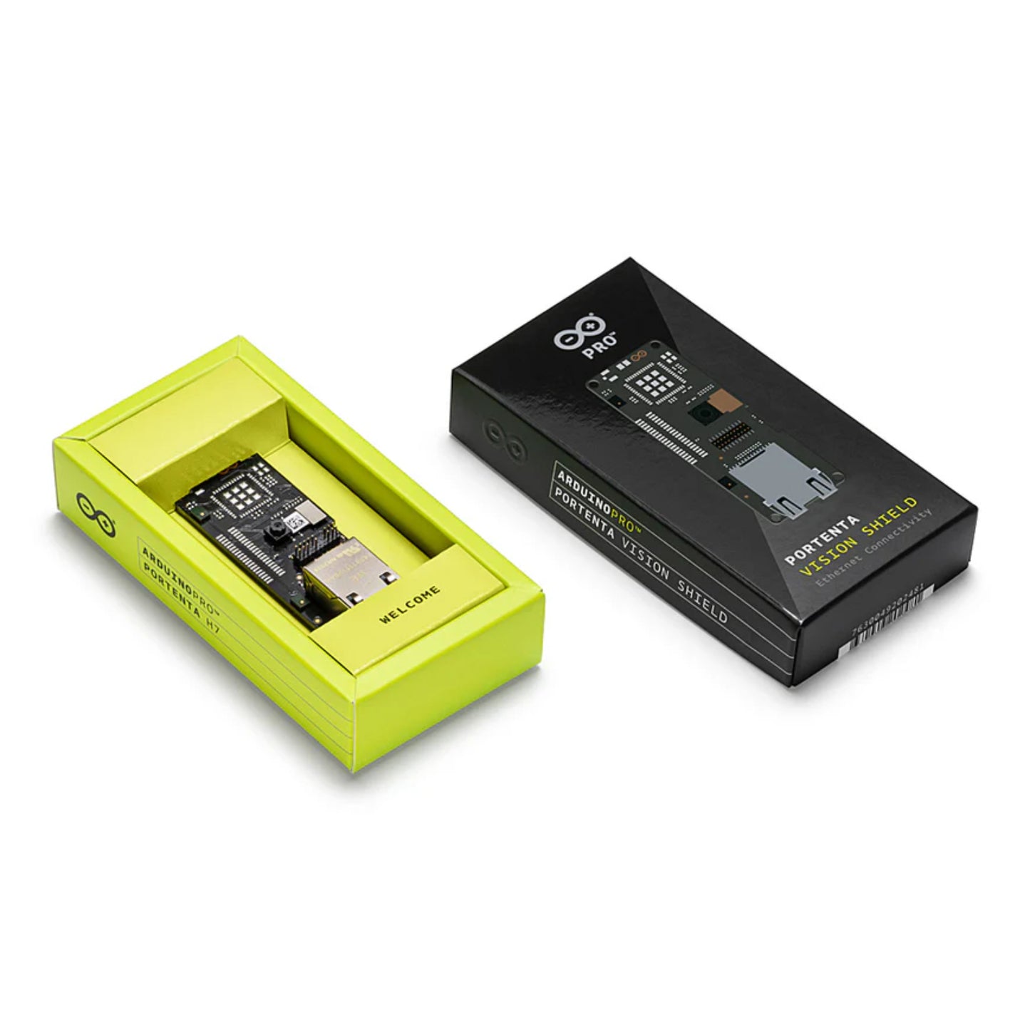 Official Arduino Portenta Vision Shield with Ethernet Connectivity, Camera & Microphone Advanced Edge AI Expansion Board for Portenta H7