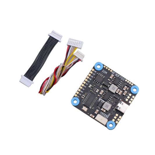 JHEMCU GF30F722-ICM Flight Controller STM32F722 MCU, ICM Gyro, Betaflight/INAV Compatible, for FPV Racing and Freestyle Drones