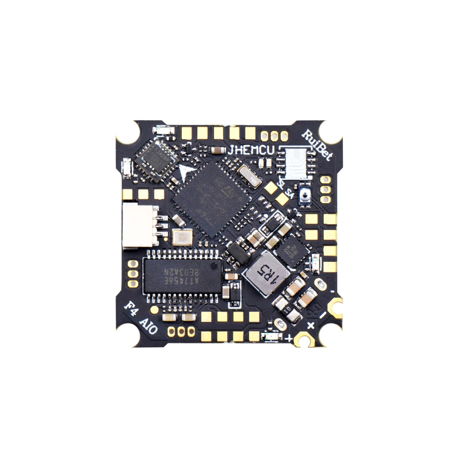 JHEMCU Ruibet F4 AIO Flight Controller With Built-in 12A Brushless ESC For FPV Racing Drones