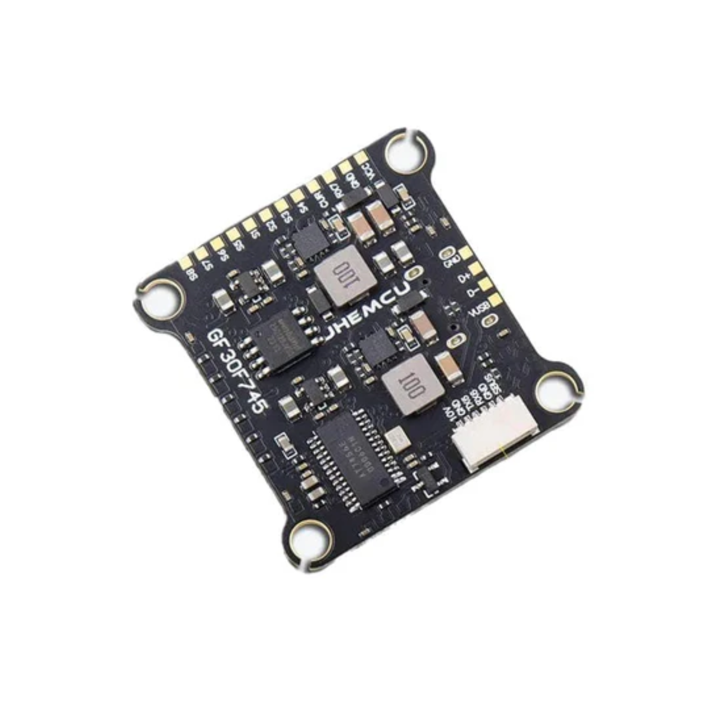 JHEMCU GF30F45-ICM F745 Flight Controller With Built-in 45A BLHeli_32 2-6S 4in1 ESC, ICM Gyro, BEC, OSD, For FPV Racing Drones and Freestyle Quads