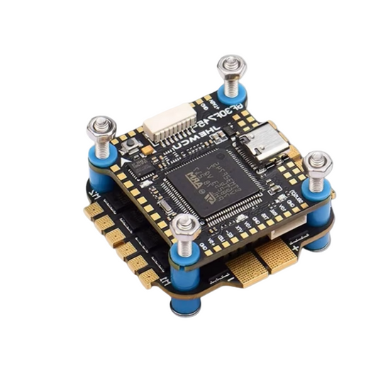 JHEMCU GF30F745 60A Flight Controller AM32A60 60A ESC Stack For High Performance Drone Electronic Speed Controller