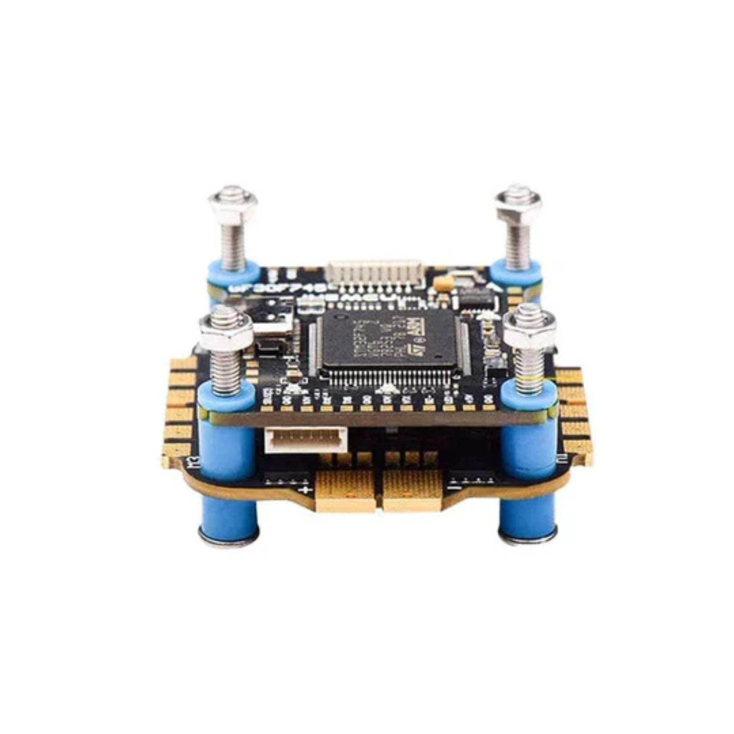 JHEMCU GF30F745+BL32A45 Flight Controller 45A 4-in-1 ESC BLHeli_32, 3-6S LiPo 30x30mm Stack FPV Racing Drone Freestyle Quadcopter
