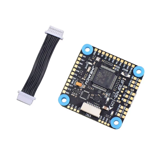 JHEMCU GF30F405-ICM F405 Flight Controller 3-8S With Barometer OSD Blackbox Dual BEC 5V/10V For FPV Racing Drones