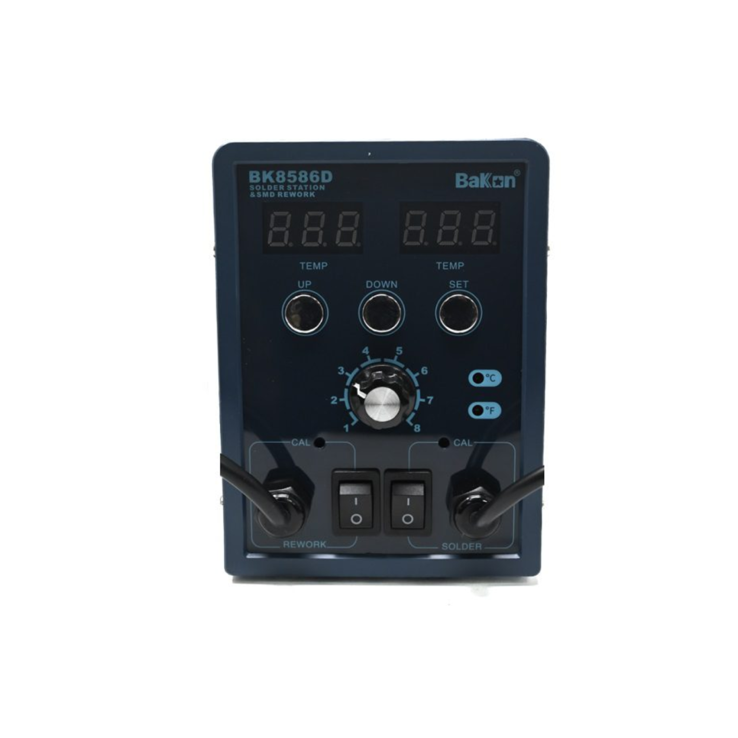 BK8586D Digital Soldering & Hot Air Rework Station